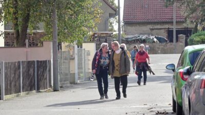 Ankunft in Dürrenebersdorf